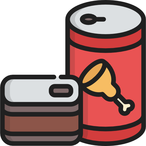 Canned Food Free Icon - Canned Food Icon Png (512x512)