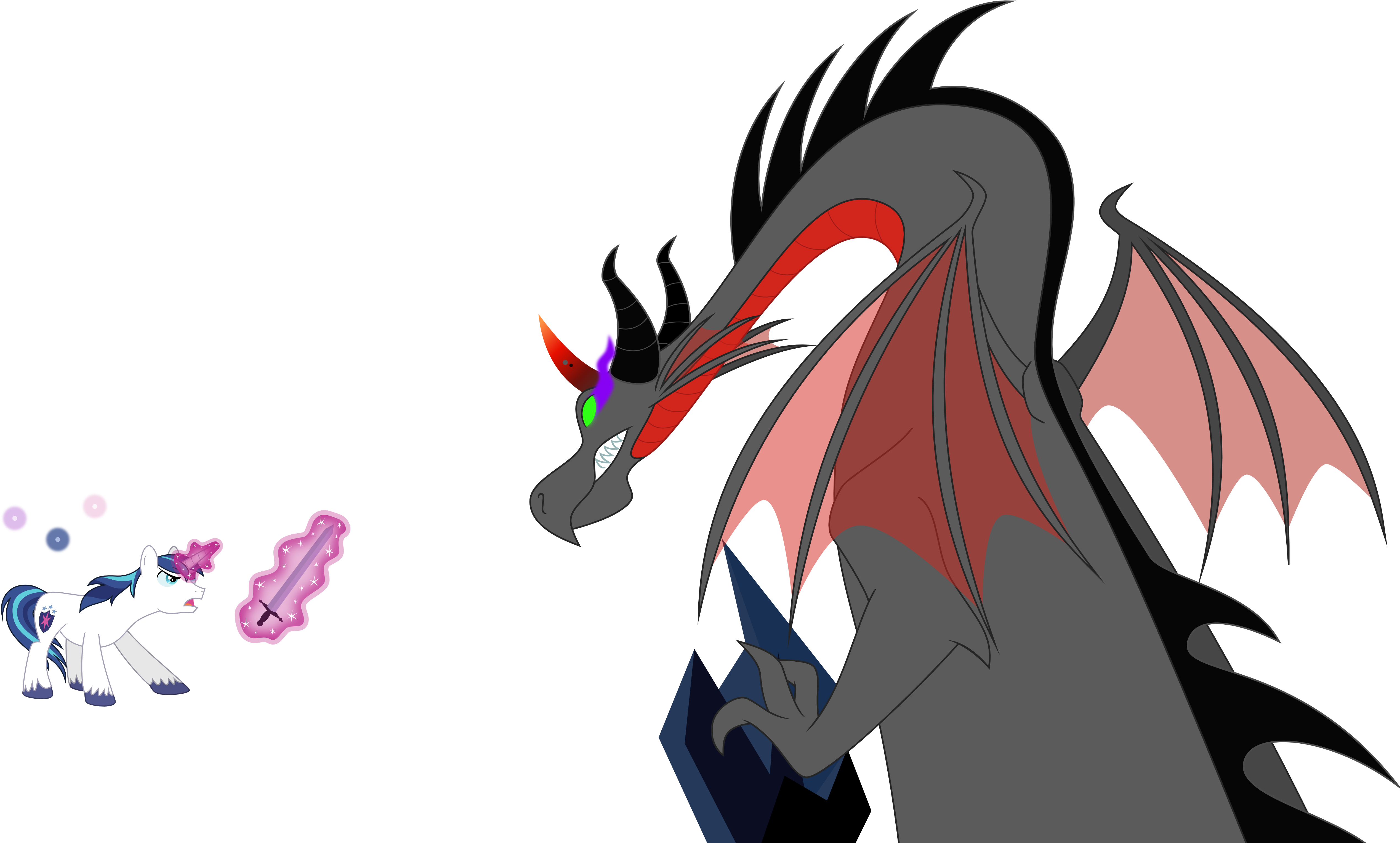 History - Mlp King Sombra Dragon (5073x3159)