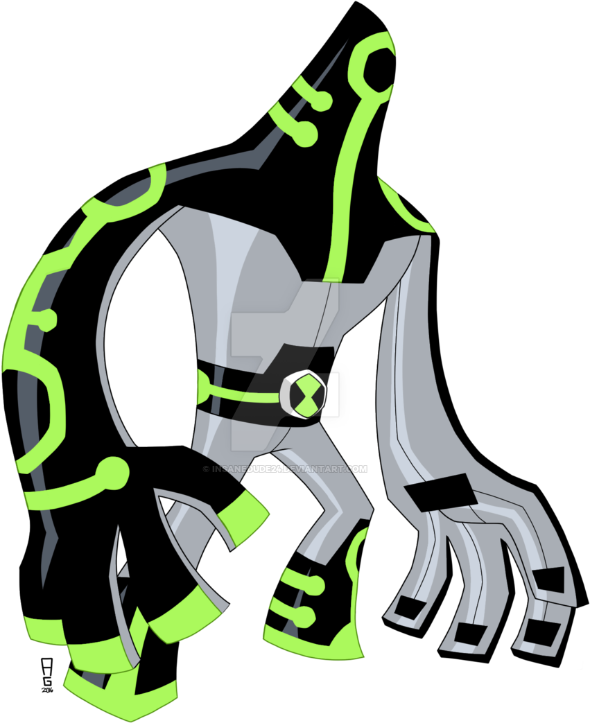 Omniverse Cartoon Network Reboot Alien - Ben 10 Upgrade Reboot (1024x1144)