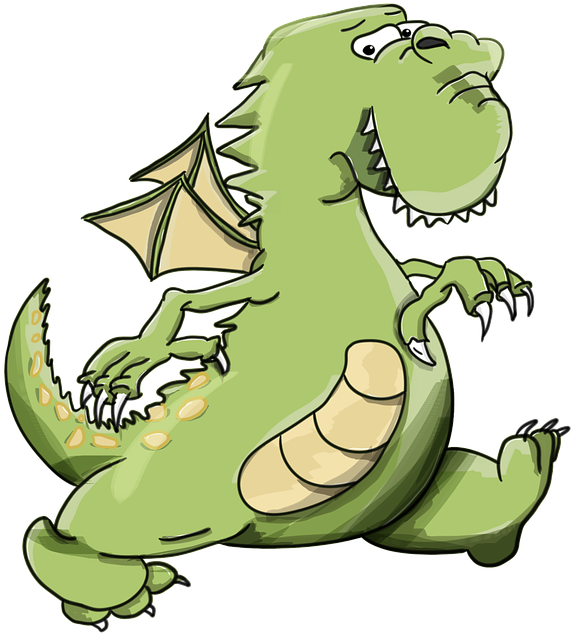 Chinese Dragon Cartoon 13, - Dragon (719x720)