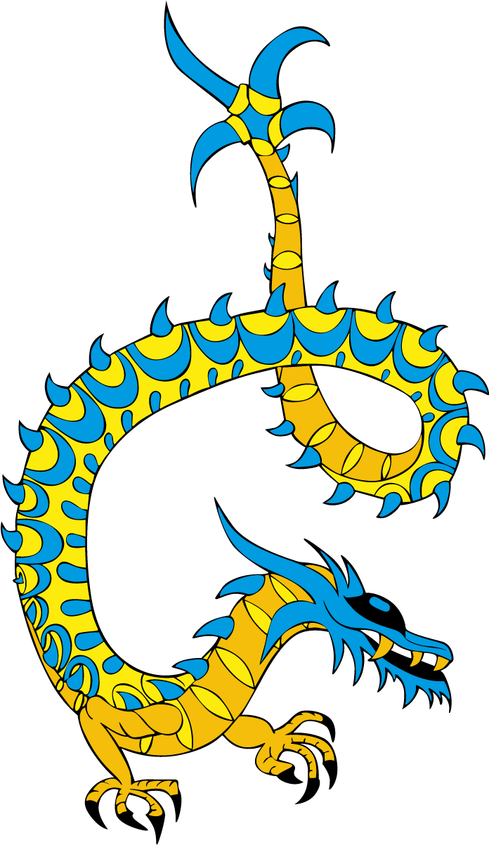 Chinese Dragon Japanese Dragon Illustration Cartoon - Japanese Dragon (1276x1276)