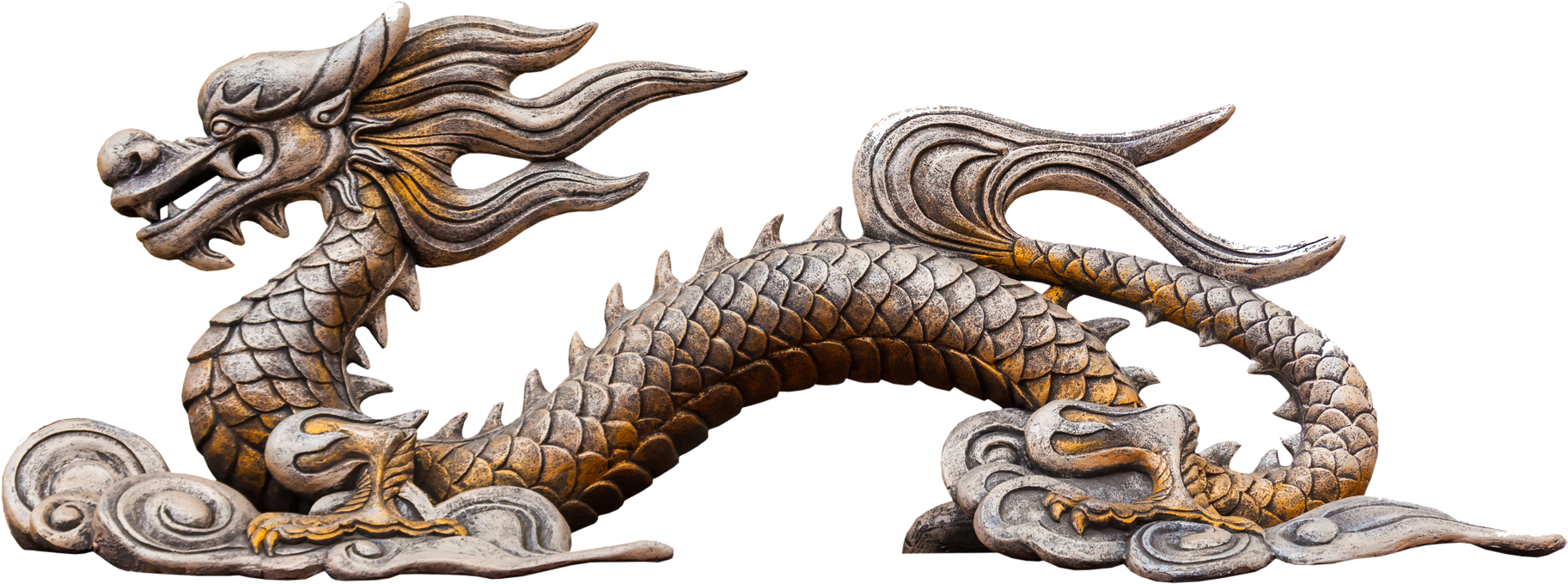 Willkommen Im China-restaurant Hongkong - Chinese Dragon Statue (1920x750)