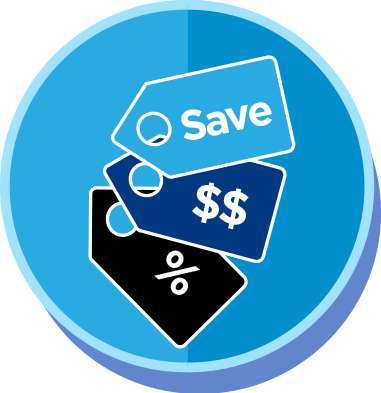 You Get More Perks - Circle (381x393)