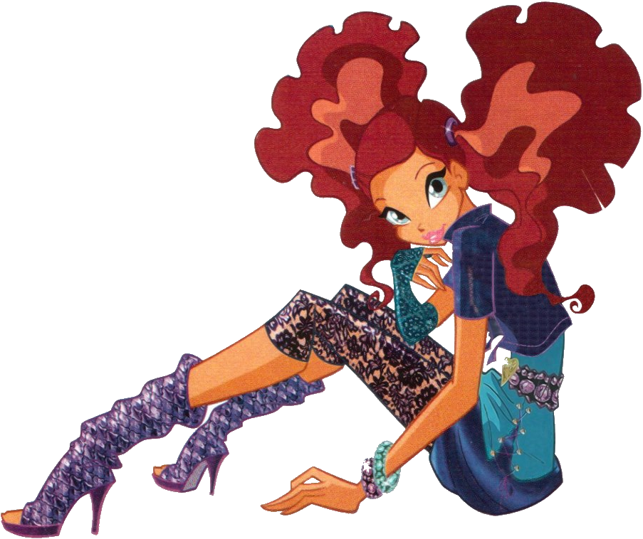 Layla/aisha Rockstar Png By Hazmanot-azarim - Winx Club Aisha Rockstar (903x758)