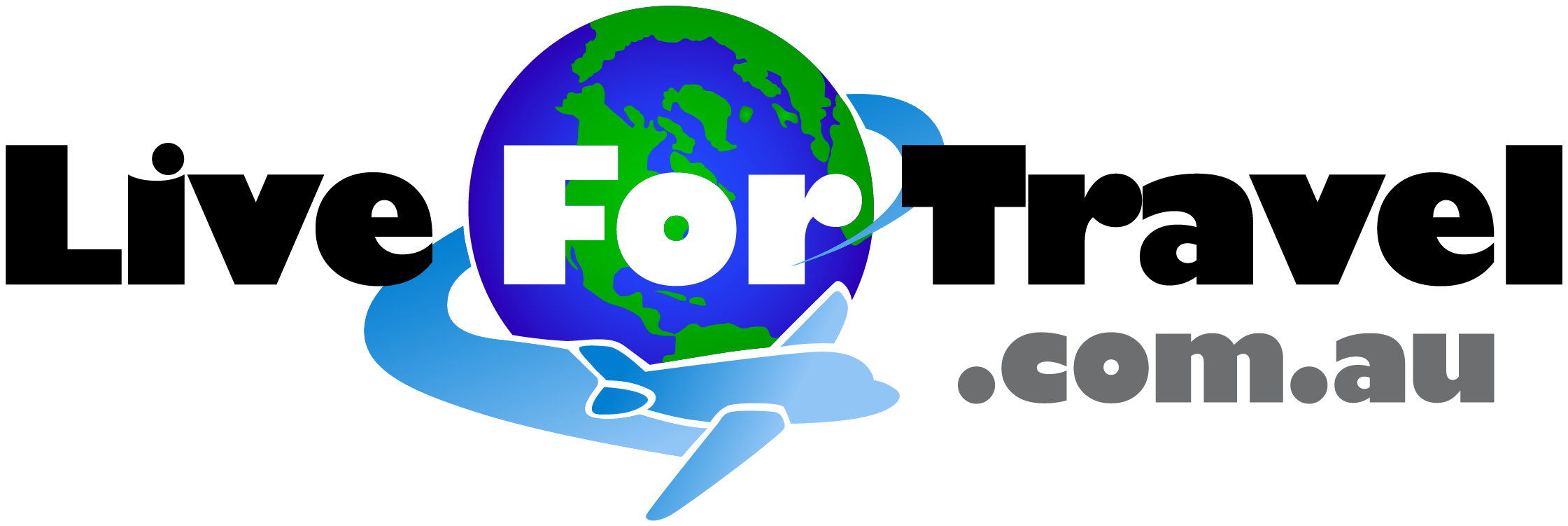 Live For Travel Logo - Travel (2241x751)