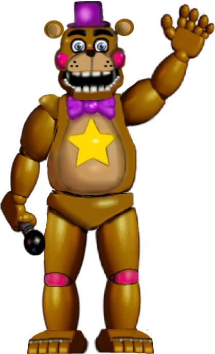 Rockstar Freddy L Fnaf 6 By Jhh114 - Imagenes De Fnaf 6 Freddy (921x868)