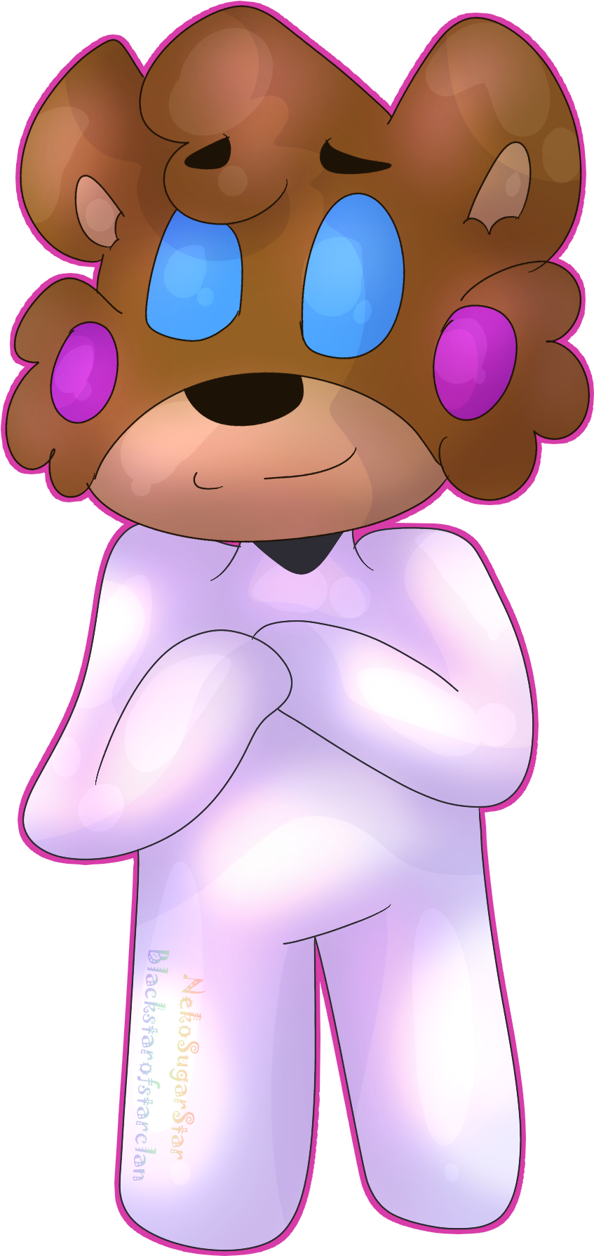 Little Tiny Ghost By Nekosugarstar - Art (1101x1908)