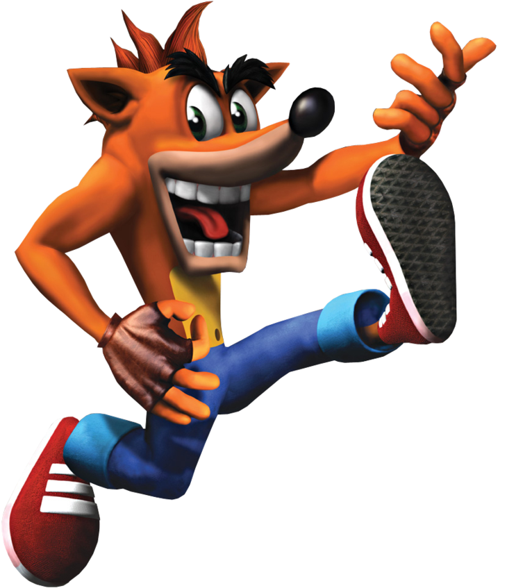 Crash The Rockstar By Crashrule1 - Crash Bandicoot (885x903)