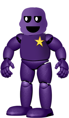 Rockstar Purple Guy By Bigbowser0813 - Rockstar Freddy (299x499)