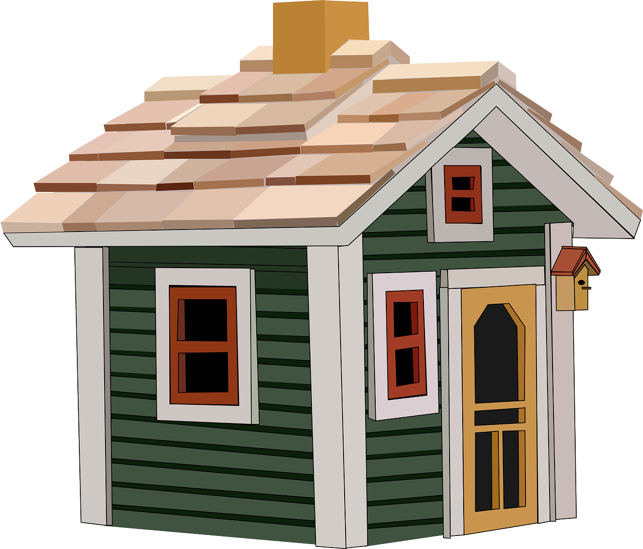 House Clipart For Inspiration Ideas - Cottage Clip Art (1280x1093)