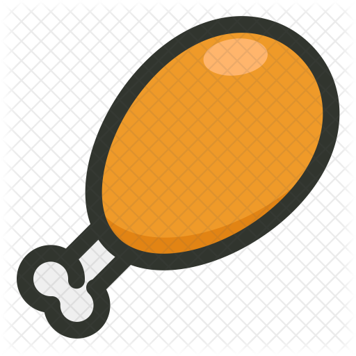 Chicken Icon - Food (512x512)
