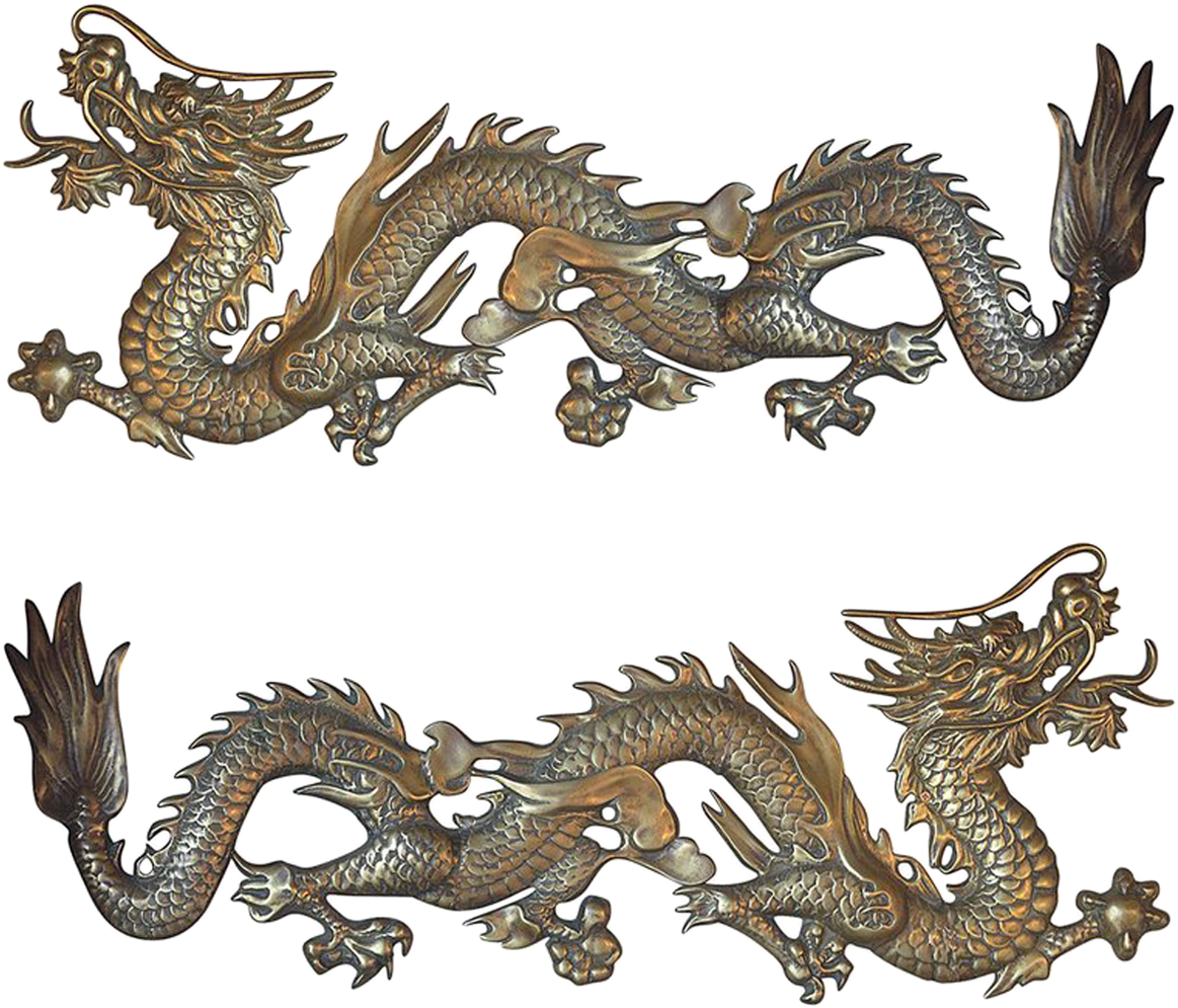 Viyet - Designer Furniture - Accessories - Vintage - Chinese Dragon Headboard Bed (1200x1200)