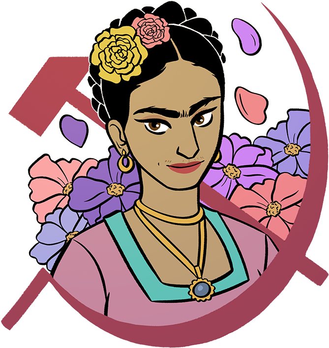 Frida Kahlo - Illustration (900x900)
