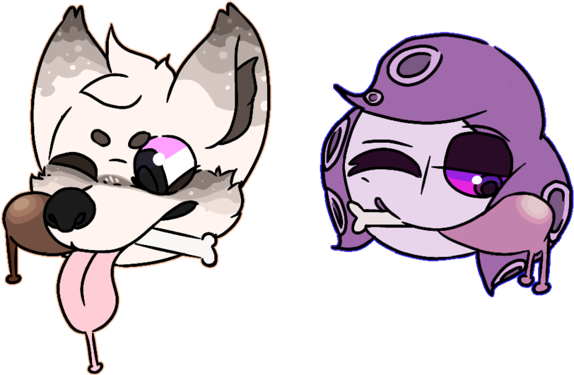 Chicken Leg Heads - Cartoon (900x675)