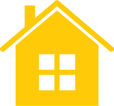Home Care Packages - Address Icon Png Yellow (371x347)