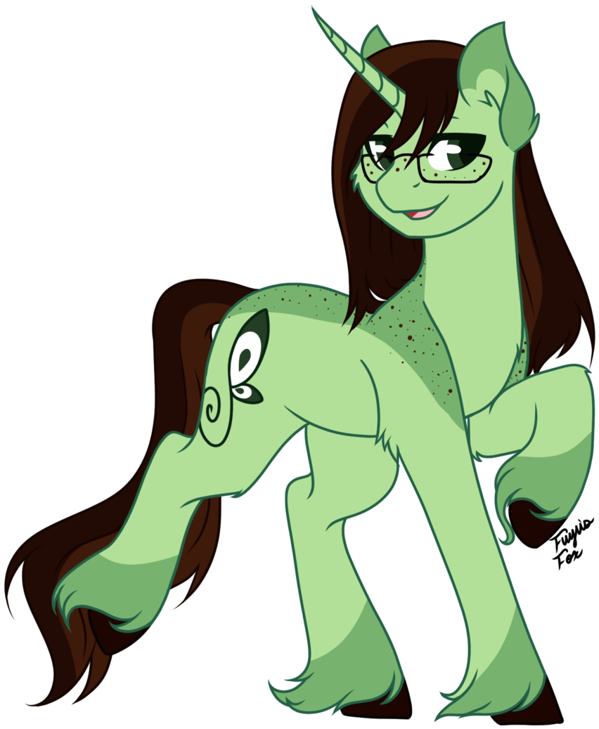 New Ponysona Design - Cartoon (1024x1177)