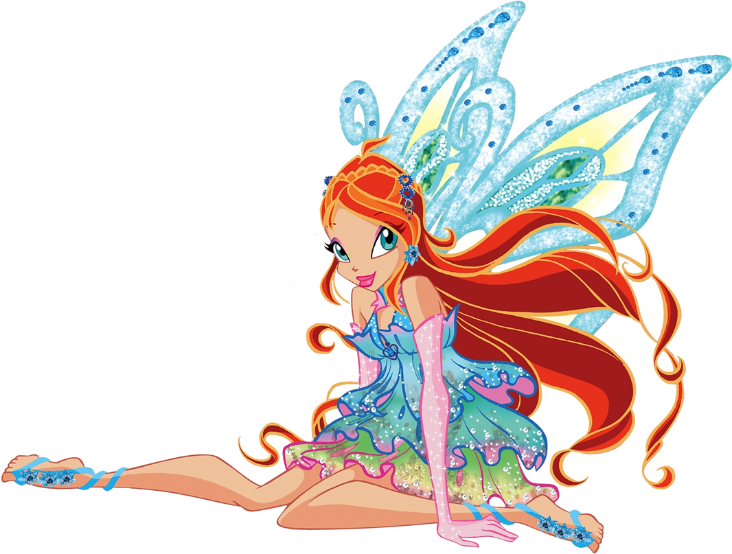 Princess Bloom Is The Princess Of Domino And One Of - Winx Club 26 - Le Destin De Layla - Poche (1091x861)