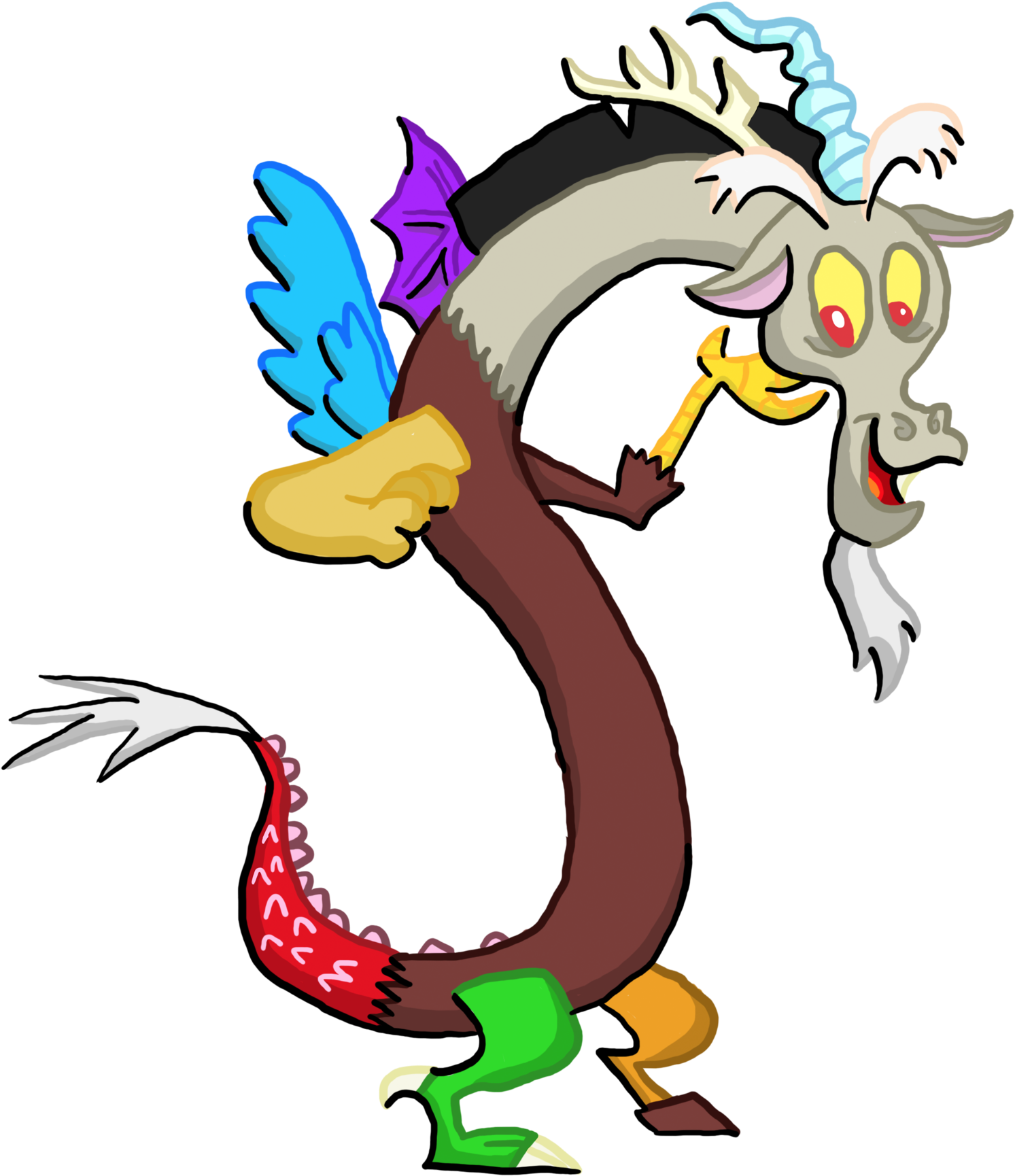 Discord T-shirt Design By Alexdti - Cartoon (1600x1825)