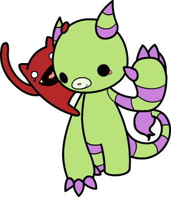 Cute Monster Design Challenge By Xeohelios - Monster Art Design Png (351x403)