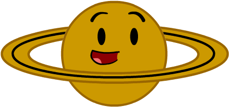 Related Saturn Clipart Png - Saturn Cartoon Png (509x263)