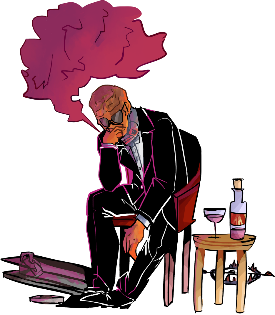 A Transparent Dean Domino For All Your Transparent - Illustration (1000x1078)