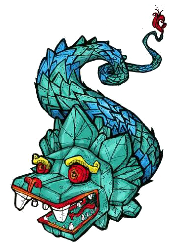 Maya Civilization Quetzalcoatl Mesoamerica Codex Telleriano-remensis - Quetzalcoatl Ilustracion (510x519)