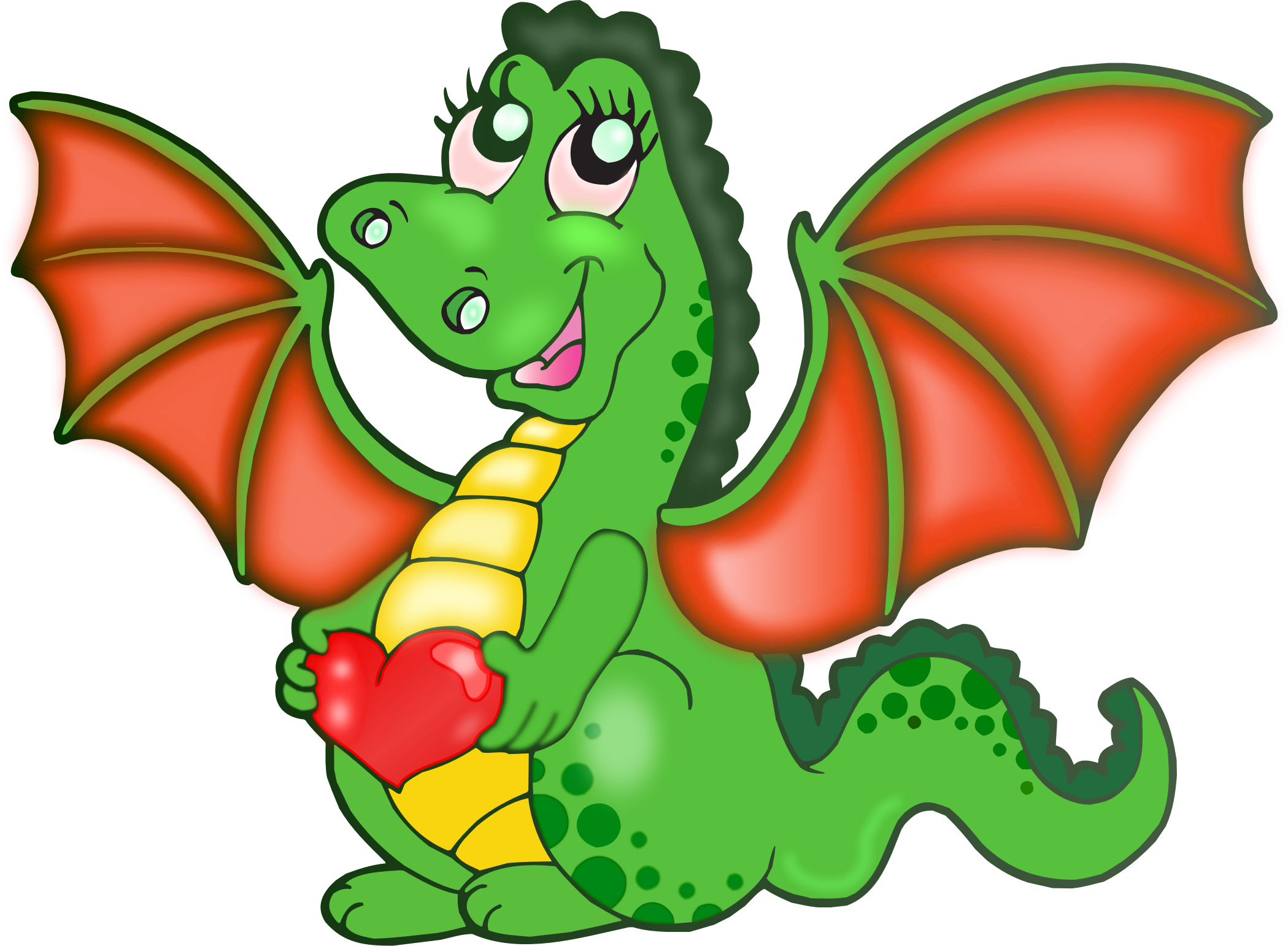 Big Image - Dragon Cartoons (2099x1542)