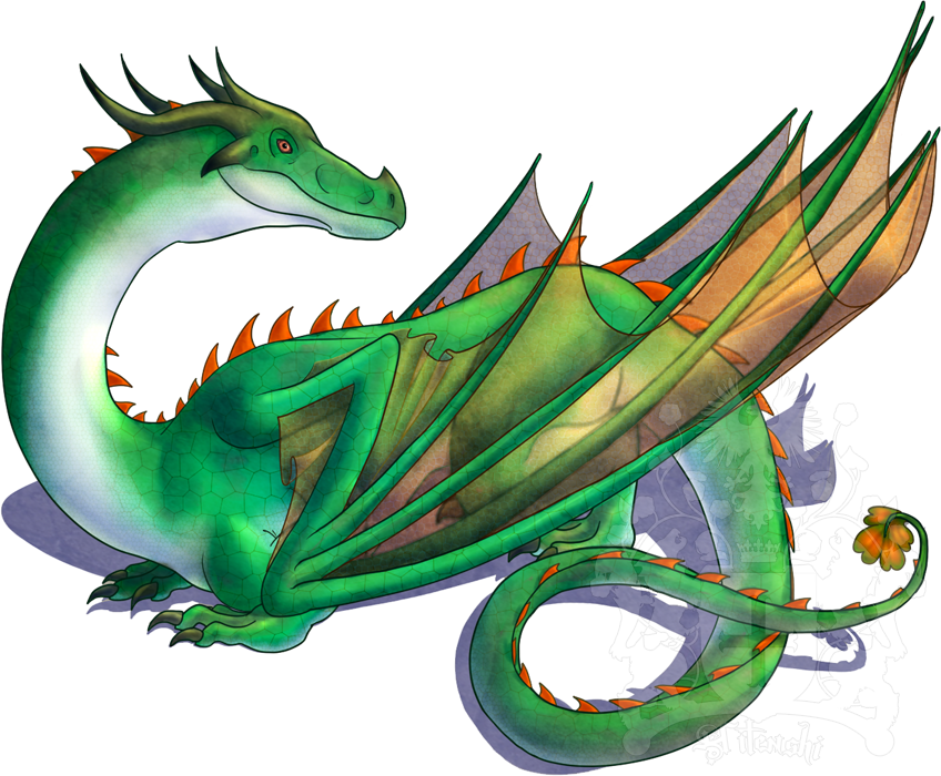 More Like Mlp Zellryu25 By Hitenshi16 - Irish Dragon (848x700)