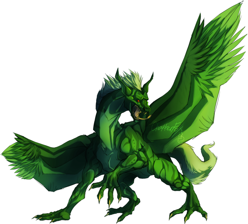 Green Dragon Images - Green Dragons With Wings (900x793)