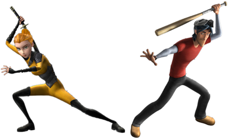 April O'neil & Casey Jones - Teenage Mutant Ninja Turtles April O Neil 2007 (471x279)