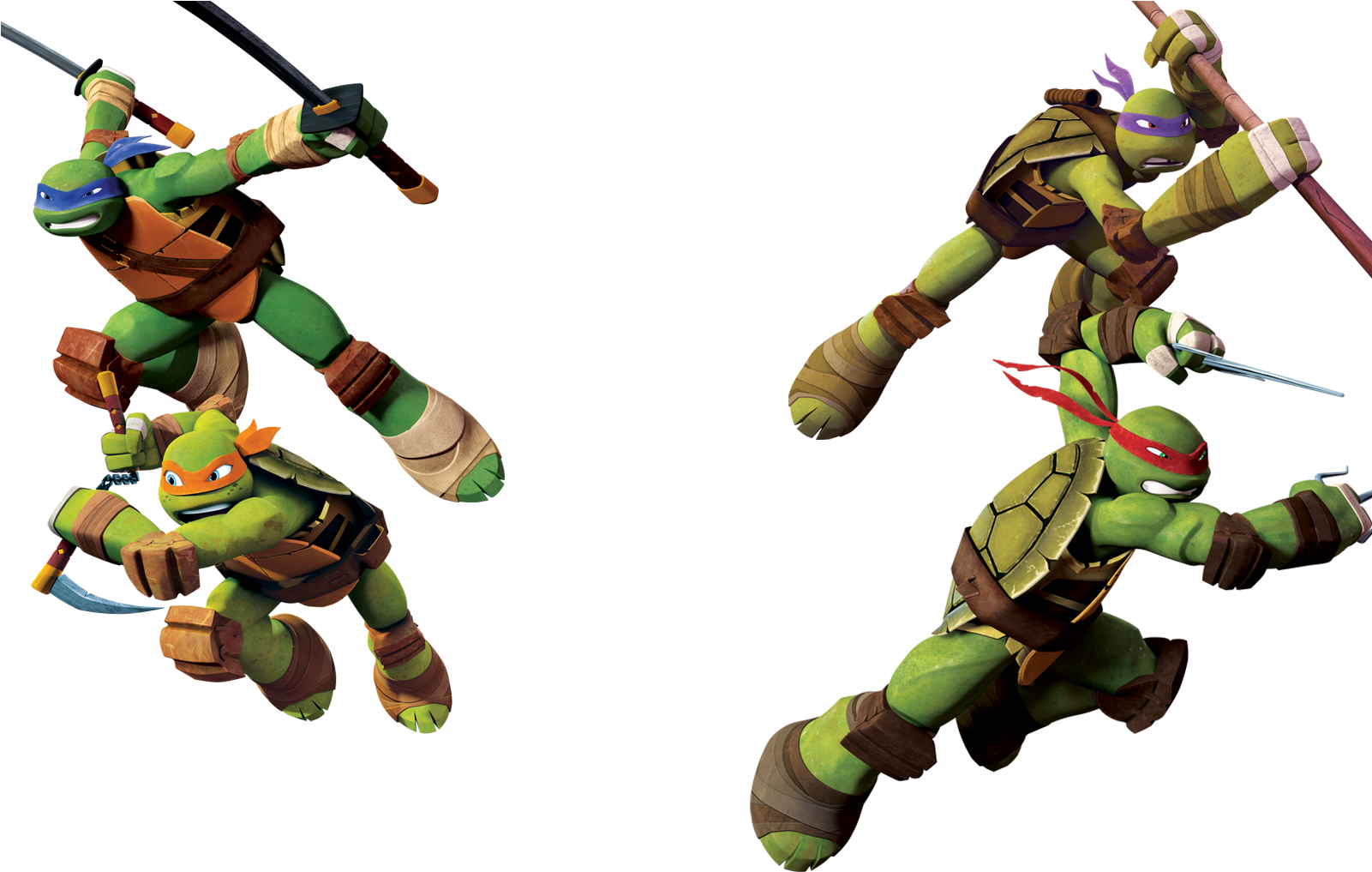 Teenage Mutant Ninja Turtles Clipart - Teenage Mutant Ninja Turtles Png (1600x1350)