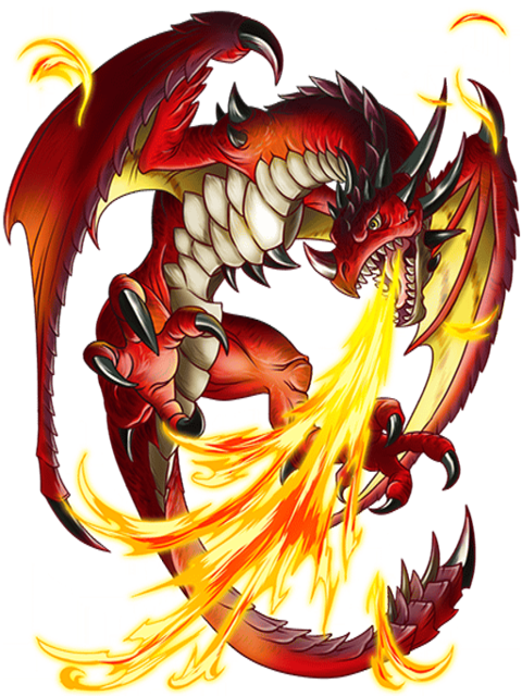 Dragon Png Transparent - Fire Dragon Transparent Background (480x640)