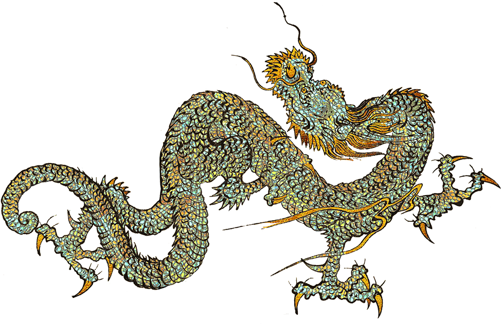 28 Collection Of Silver Dragon Clipart - Dragon (1004x674)