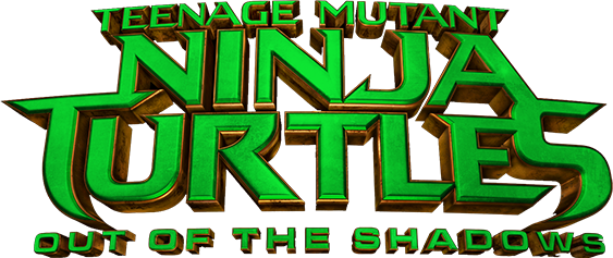 Autour - Teenage Mutant Ninja Turtles Out Of The Shadows Logo (563x237)