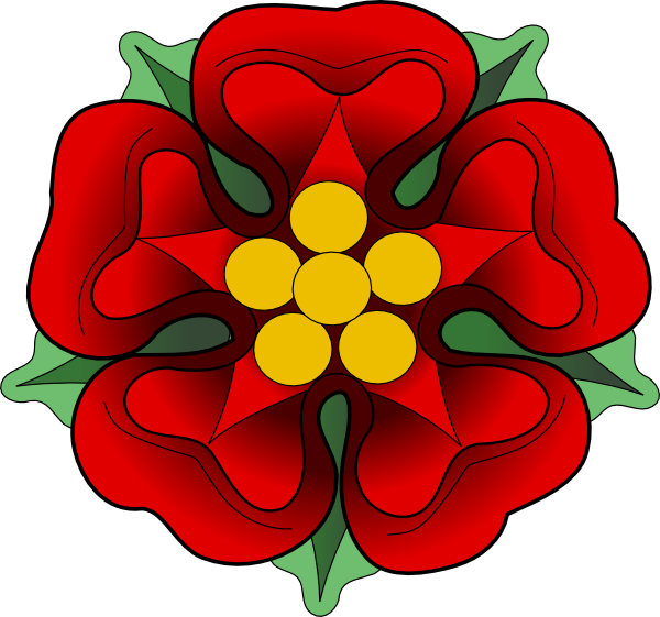 Official Tudor Rose - Flowers Cliparts Free Download (600x561)