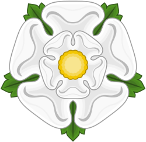 Red Rose Of Lancaster Wikipedia - War Of The Roses White Rose (500x500)