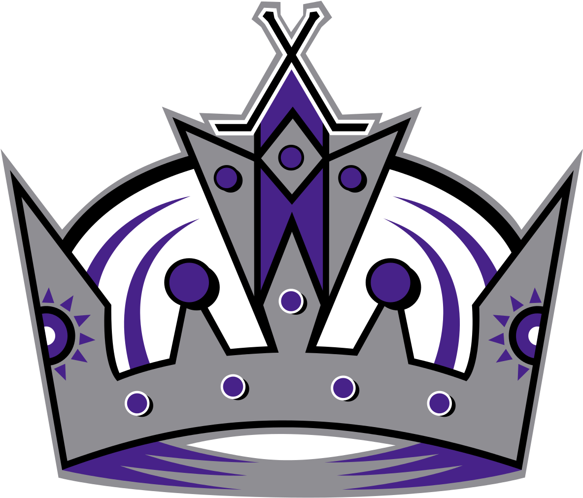 Kings - Los Angeles Kings Old Logo (1192x1024)