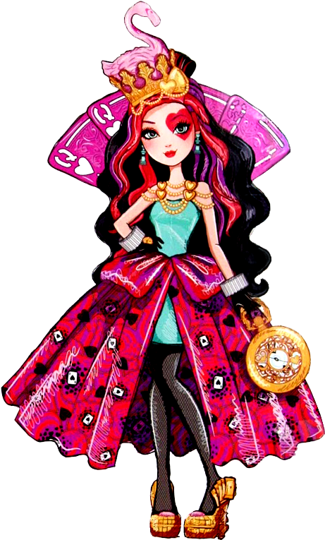 Hd Profile Art - Ever After High Lizzie Hearts Doll (dolls (485x798)
