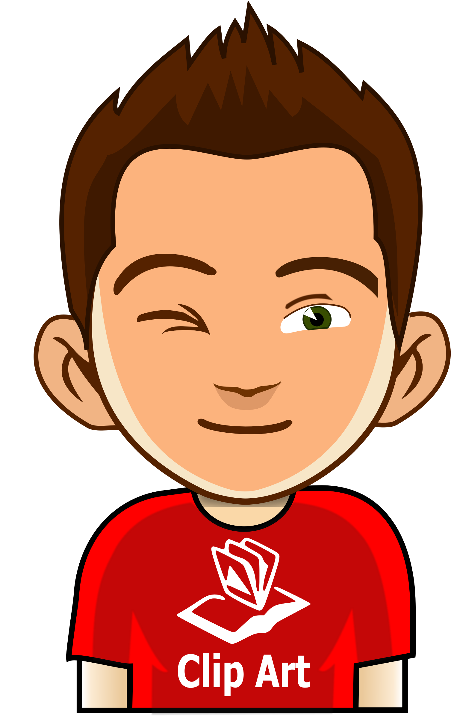 Big Image - Cartoon Profile Picture Boy (1506x2388)