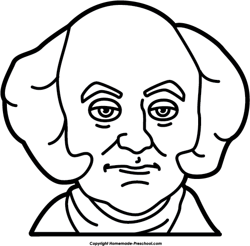 Click To Save Image - Martin Van Buren Face (506x499)
