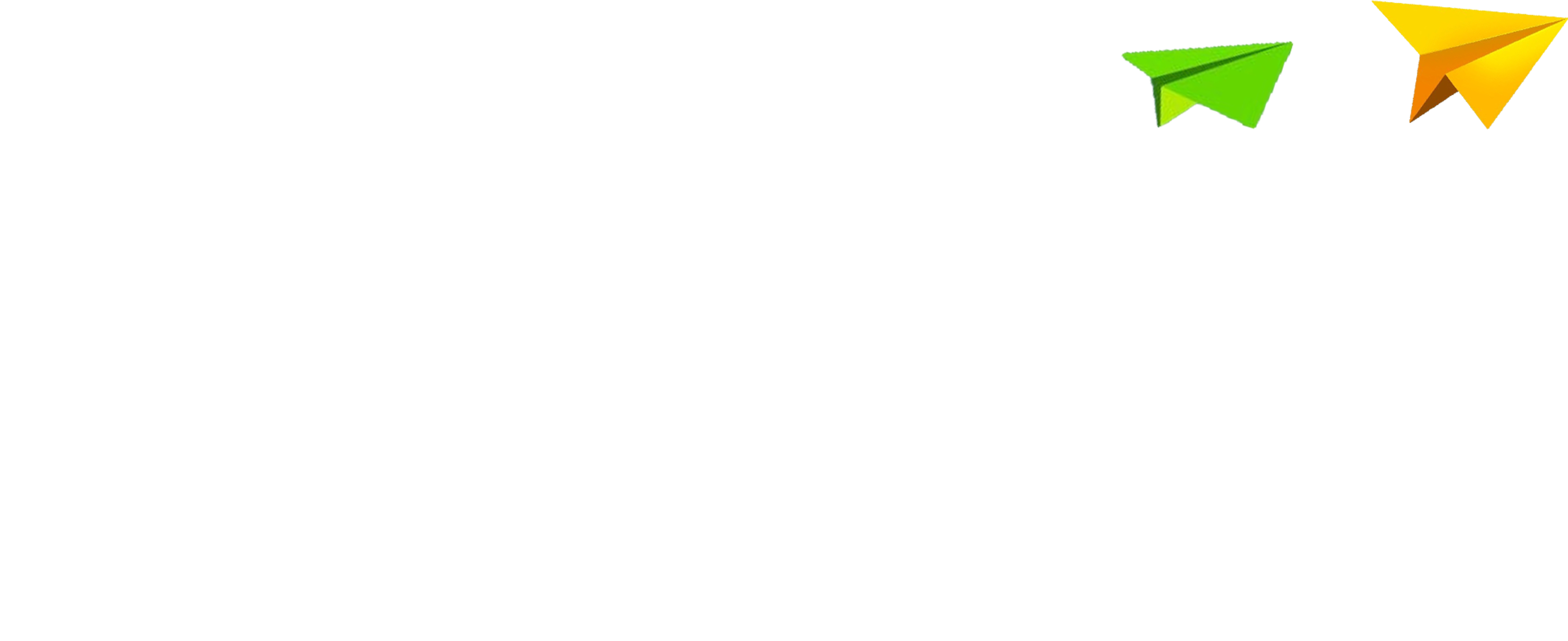 Cartoon Paper Airplane - Art Paper (3846x2174)