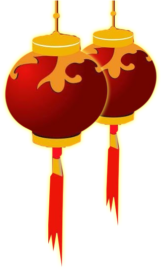 Chinese New Year Lantern Png (328x536)
