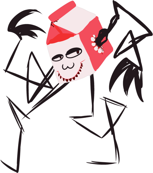 Darigold Milk Clothing Black And White Art Line Art - Milkwalker Transparent (680x734)