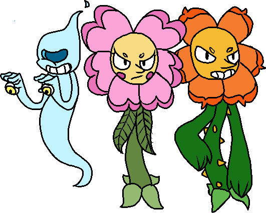Big Happy Family By Gay-flowers - Cartoon (531x424)