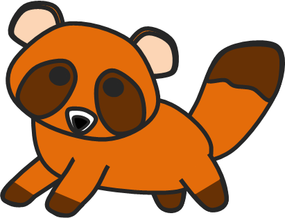 Toranu-tanuki - Cartoon (411x315)