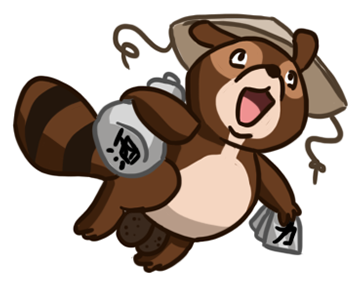 1516228158-tanuki - Japanese Raccoon Dog (400x400)