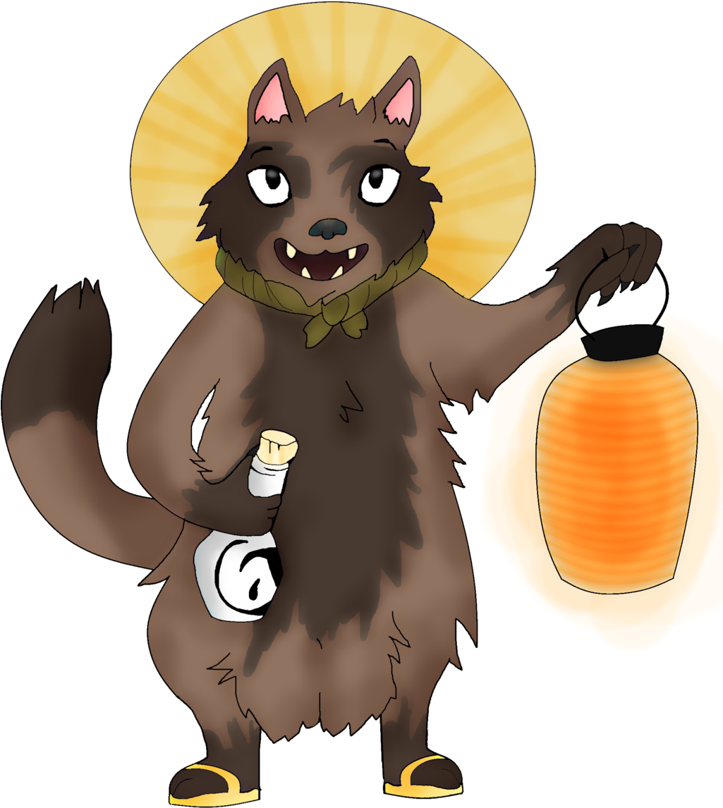 Tanuki By Ivicrazy2012 Tanuki By Ivicrazy2012 - Japanese Raccoon Dog (1024x1184)