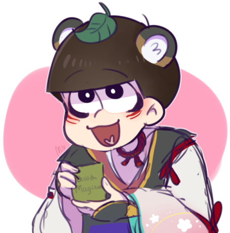 Tanuki Todomatsu - Mr. Osomatsu (500x496)