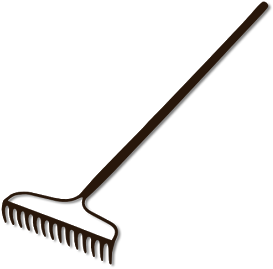 28 Collection Of Rake Clipart Png - Rake Clipart Transparent Background (400x394)