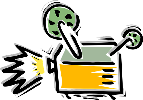 Projector, Film, Cinema, Movie - Movie Projector Clipart (483x340)